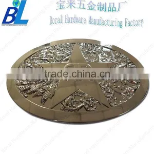 Shiny Zinc Alloy Casted Five Star Pattern Belt Buckles thumbnail-1