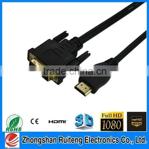 DVI (24+5)+R/L Audio to HDMI Converter DVI to HDMI Adapter With Audio/Video1080p thumbnail-1