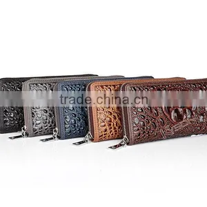 Crocodile Skin Young Men Wallet Genuine Leather thumbnail-6