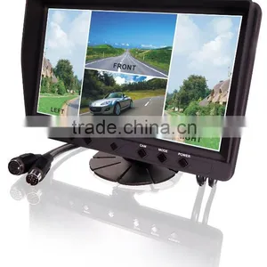 9 Taxi Lcd Monitor Video Player Inch Lcd Touch Screen Monitor Portable With One CCD Camera Car tv thumbnail-2