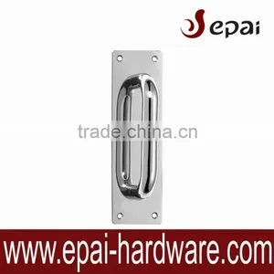 Stainless Steel Handle With Plate for Entrance Door thumbnail-1