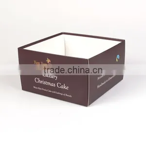 Sinicline Custom Made Safe Paper Package Box for Cake thumbnail-2