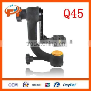Panoramic Gimbal Tripod Head Q-45 Specialized1/4"Screw For Telephoto Len Camera thumbnail-1