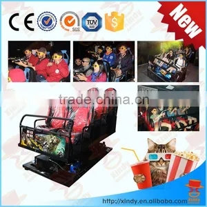 Exciting Motion Experience Truck 5d Cinema Mobile Theater System, 5d Simulator Equipment thumbnail-1