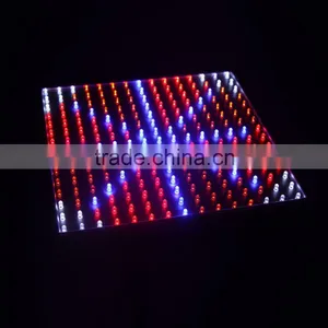 Indoor 14W Blue/Red/Orange/White Light 225pcs LED Grow Plant Light Square Panel Environment-Friendly Grow Light Ultra Bright thumbnail-3