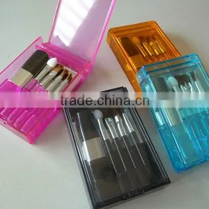 Promotional Colorful New Design Cheap and Cute Makeup Brush Set thumbnail-1