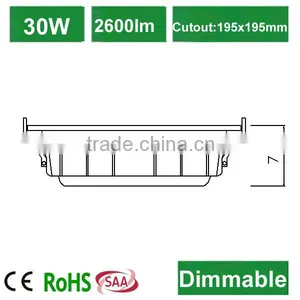 Nice Design Samsung Color Temperature Ce Saa Retangular 30w Adjustable Led Downlight thumbnail-3