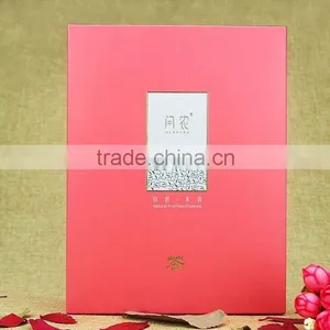 Screen Printing Wallet Use and Custom Packaging Box Full Colors Glossy Bamboo Cosmetic Box UV Resistant Packing Box ---DH20596 thumbnail-3