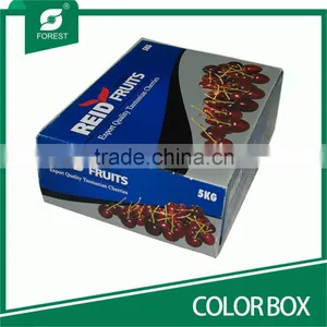 CUSTOM PRINTING CORRUGATED COLOR BOX FRUIT PACKING BOX thumbnail-5
