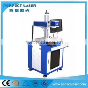 30W 3D Curve Surface Dynamic Focusing Fiber Laser Marking Machine Metal and Non-metal Laser Marking Machine for Iphone Imei Code thumbnail-1