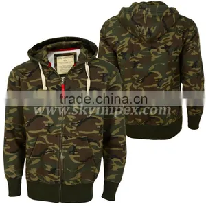 Wholesale Camo Hoodie Sweatshirt With Customzied Logo thumbnail-1
