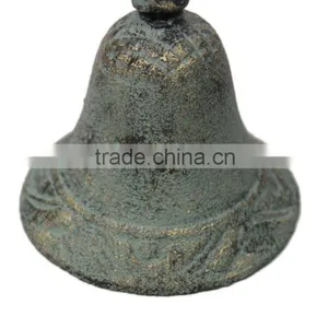 Nautical Rustic Cast Iron Hand Bell Wall Decor NBB 0019 thumbnail-4