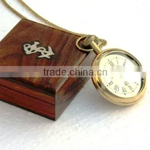 Solid Brass Nautical Gift Compass - Ship Time Keeper Pocket Compass 13506 thumbnail-3