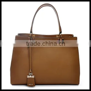 2014 Newest Design Italy Brand Name Handbags Crocodlie PU Leather Handbags for Women thumbnail-1