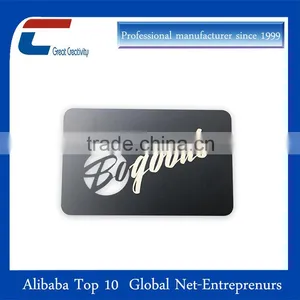 Cheap Black Metal Steel Membership Card thumbnail-4