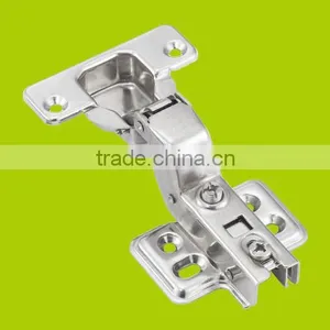 Stainless Steel Half-overlay Cabinet Soft Closing Hydraulic Conceal Hinges(HH1512) thumbnail-5