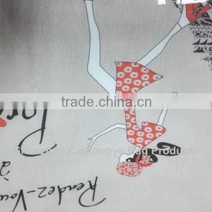 Hot Sale Pvc Coated Cotton Shopping Bag thumbnail-6