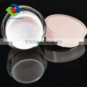 15gm,30gm,50gm Tapered Round Empty Plastic Jar,recycled Cosmetic Packaging thumbnail-2