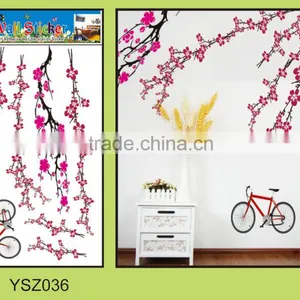 Cuatom Flower Wall Sticker,bathroom Waterproof Wall Sticker,wall Sticker Design thumbnail-1