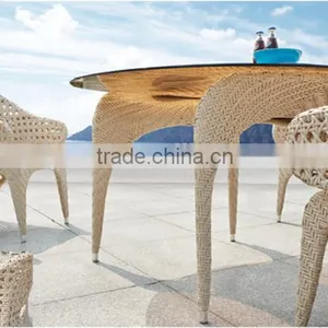 Cheap Garden Party Rattan Table and Chairs thumbnail-2