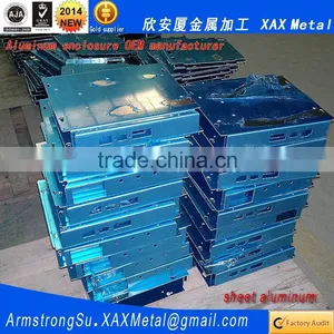 1XAX01Alu OEM ODM Customized Laser Cut Bend Weld Sheet Aluminum 5052 6061 GB/T 3880-2006 Enclosure thumbnail-5