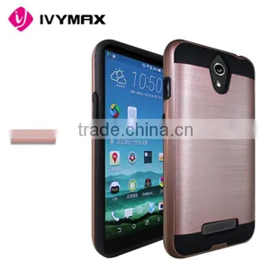 Mars Slim Armor Shockproof Hybrid Bumper Dual Layer Case Cover for Zte Z820 Obsidian thumbnail-1