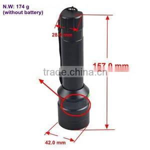 Railway LED Red And Green Rechargeable Signal Flashlight Torch Quality Choice thumbnail-3