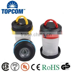 Multi-functional Outdoor Camping Usage LED Plastic Lantern thumbnail-1