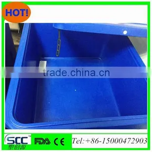 Isothermal Bins for Fish, Shrimp Harvest 1000L Bins, Double Wall Injection PU (polyurethane) thumbnail-3