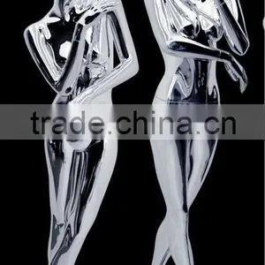 Chrome Female Mannequin/women Mannequin thumbnail-1