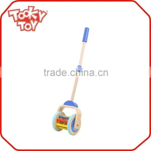 Wood Plan Toys Preschool Walk N Roll, Pull, Push Along Roller thumbnail-1