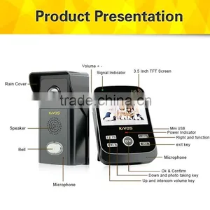 Wireless Motion Sensor Doorbell Ntercom Long Distance Wireless Door Phone thumbnail-2