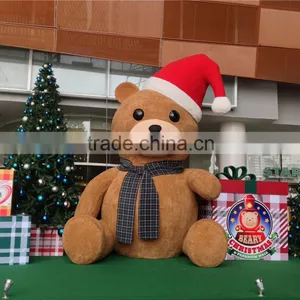 Artificial Foam Large Bear for Christmas Decoration thumbnail-4