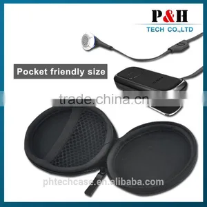 Custom Made Fashion Good Quality Lovely Cut Velvet Cheap EVA Earphone Mini Bag Case thumbnail-4