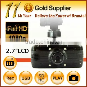 Car Dvr Recorder Car Black Box H.264 HD1080P Video Resolution HDMI + 2.7 Inch Screen + 140 Degree Lens thumbnail-1