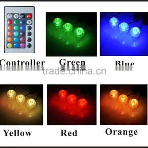 Eco-friends High Quality Aquarium Fish Tank Submersible Waterproof Underwater RGB Led Spotlight Light thumbnail-4