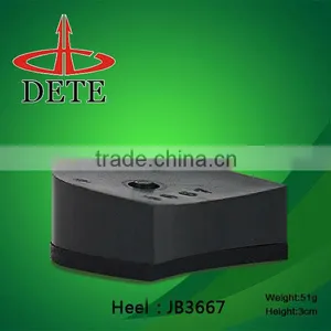 Cheap Plastic Heel Medium Shoe Heels for Woman's Shoes Heels Material Made in China thumbnail-2