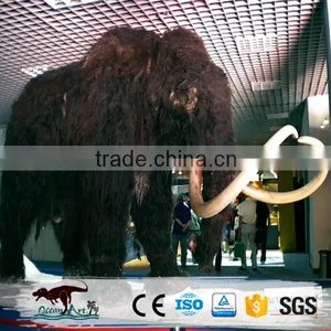 OA3020 Museum Life Size Artificial Animatronic Mammoth thumbnail-2