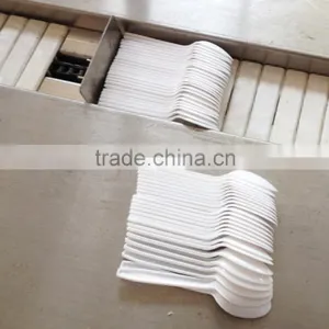 Automatic Plastic Ice Cream Spoon Packing Machine for Robot Connection thumbnail-3