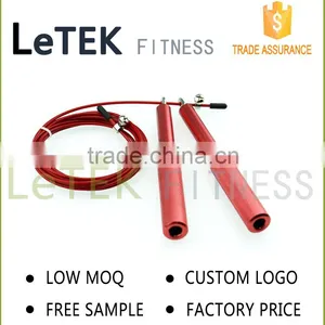 Crossfit Aluminum Fast Speed Adjustable Jump Rope thumbnail-2