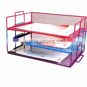 Special Metal Mesh Colorful Single File Holder thumbnail-3