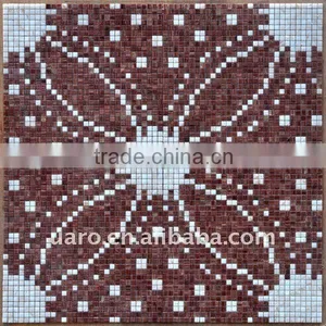 Glass Mosaic Tiles Mosaic Pattern Design for Wall Floor Decoration thumbnail-1