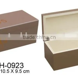 Brown Wooden Wine Packing Box Wholesale Wine Gift Set thumbnail-1