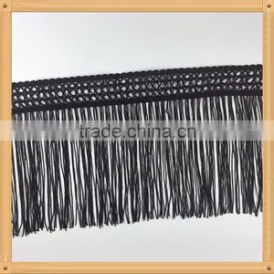 Polyester Yarn Tassel Fringe Trim For Garment , Trimming Of Home Textile thumbnail-4