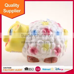Newest Creative Animal Money Bank Shape Fashional Style Ceramic Money Bank thumbnail-2