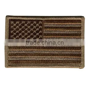 USA Small Flag Patch With Hook and Loop Backing thumbnail-3