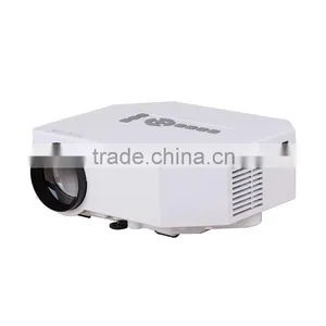 HD LED Mini Projector Video Image Music LCD Portable Projector 1080P White thumbnail-2