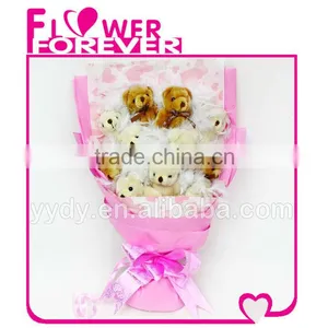 Charming Plush Toy Bouquet Novelty Valentine Gift thumbnail-1