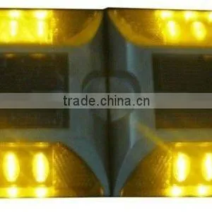 6pcs LED Aluminium Solar Road Stud;RED/YELLOW/BLUE/WHITE /GREEN Color Optional thumbnail-1