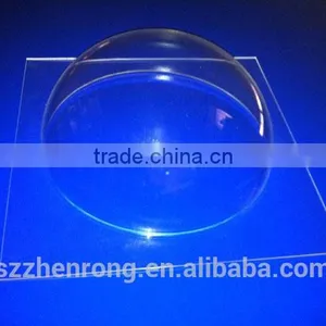 Custom Vacuum Formed Large Plastic Acrylic PP ABS Hemisphere Dome thumbnail-3